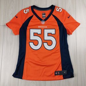 Denver Broncos Bradley Chubb #55 Jersey Nike On Field Youth Medium‎ Orange NFL